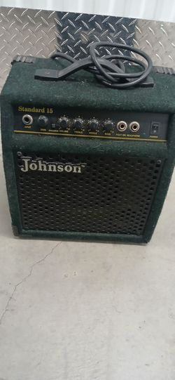 Johnson Reptone15 Guitar Amp, 15W, 2 Channel, great condition power amp !!!