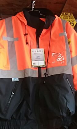 Class 3 High Visibility Jacket with Removable Fleece