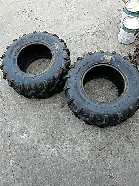 SWAMP WITCH 25X10-12 ATV 4 WHEELER TIRES