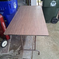 Heavy folding table five foot by thirty inches