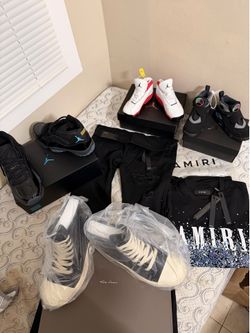 Amiri, jordan, rick owens bulk
