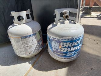 2 propane takes 15 each.