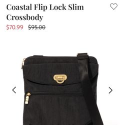 Baggallini Black Coastal  crossbody 