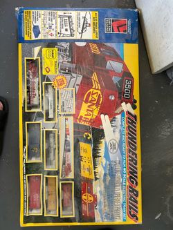 Life-Like Thundering Rails HO Scale Electric Train Set