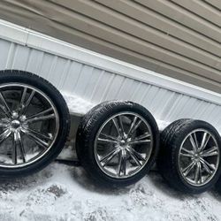 20” 5 Lug Universal Wheels And Tires 🛞 