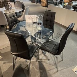 Table And 4 Chairs 