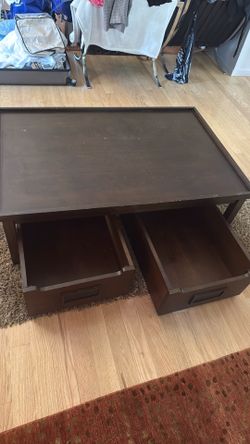 Pottery Barn Kids Activity Table with Storage Carts. Best Offer
