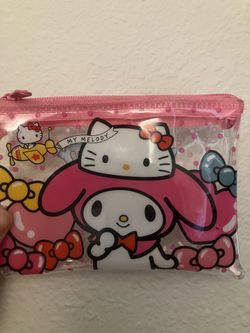 Hello kitty mini zip up wallet
