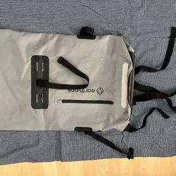 Earth Pak Waterproof Backpack with Roll-Top Closure, Front Pocket, & Cushioned Back Panel 