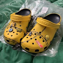 Crocs dimitri clog post malone barbed wire outlet