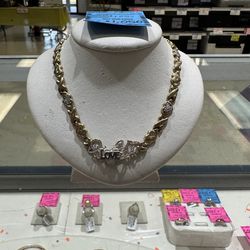 “I Love You” 10k gold necklace FCP2229
