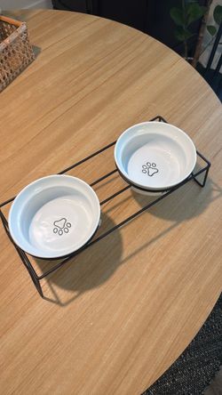Pet Food and Water bowls