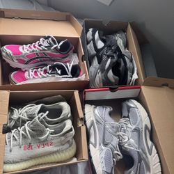 Yeezys, Asics, New Balance, Nikes All Brand New Sold Together