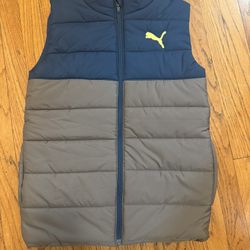 Puma Kids Puffer Vest Size M(8-10)