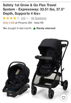 Infant car seat and stroller
