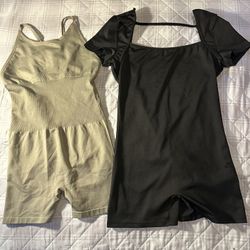 Two  Bodysuits 