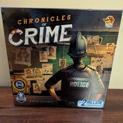 New Chronicles of Crime Game 2018 by David Cicurel