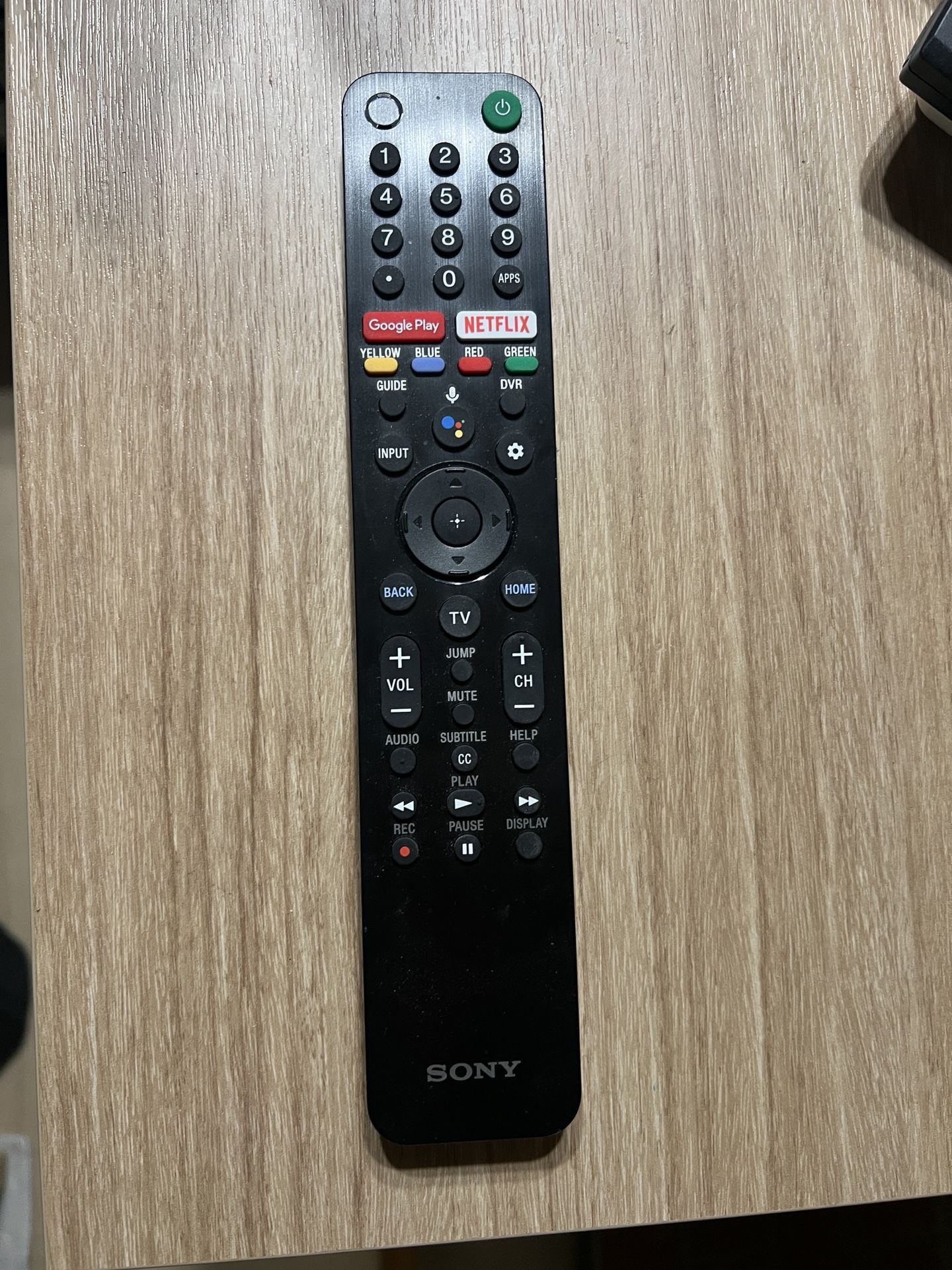 Sony TV Remote RMF-TX500U OEM