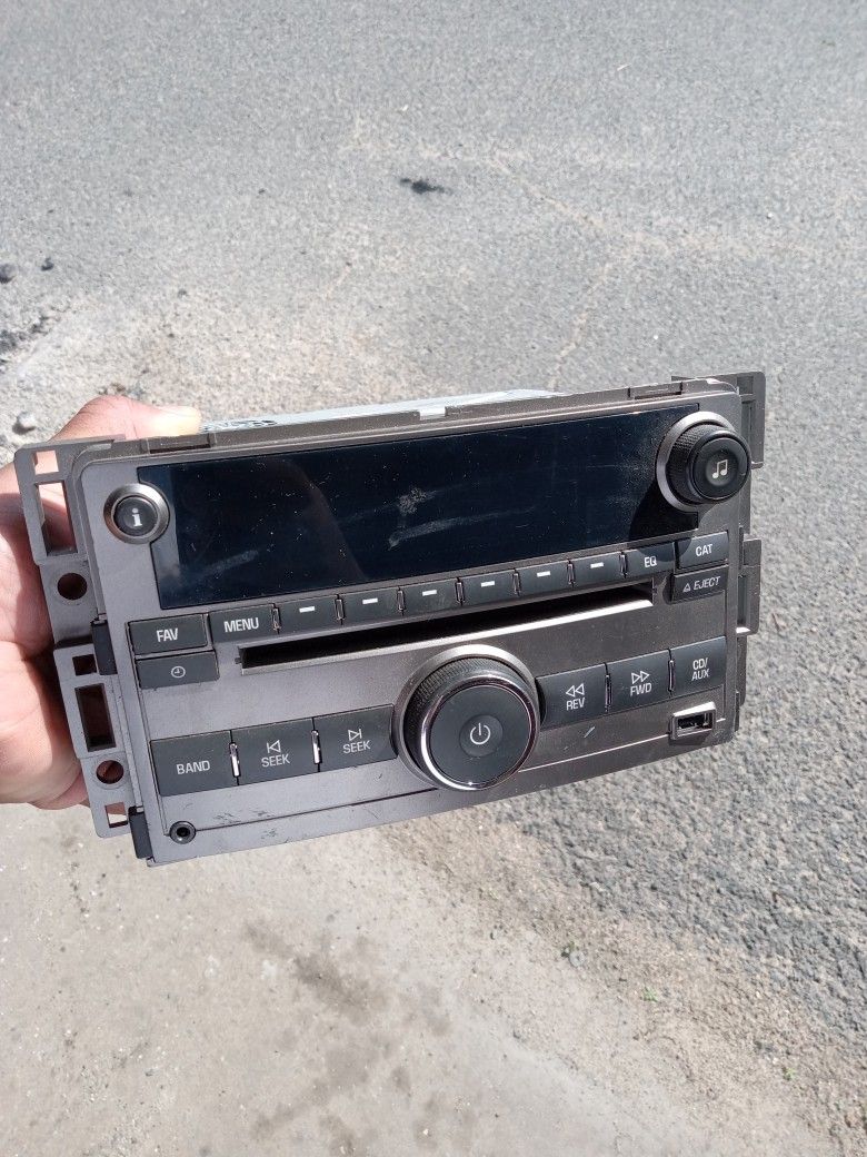 Stock GM radio 2007-2009
