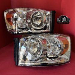 Dodge Ram 2006. 2008 headlights.