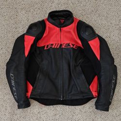 Dainese Racing 4 Leather Jacket Perforated