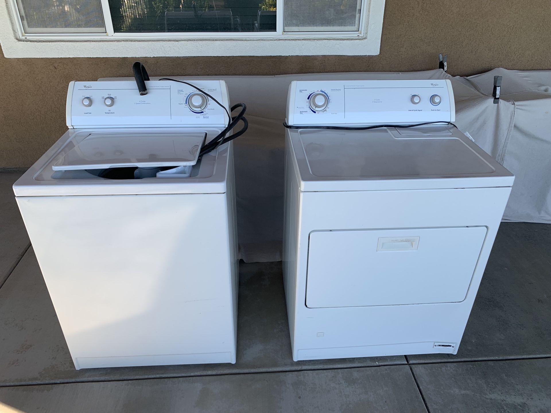 Whirlpool Washer and Gas Dryer