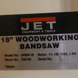 Jet Bandsaw