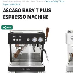 Acasso Baby T Plus Espresso Machine 
