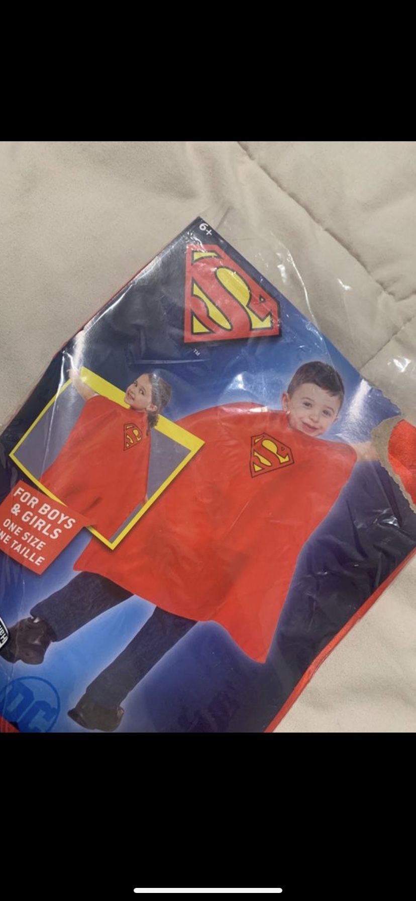 Superman cape Halloween costume