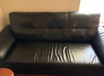 Black Loveseat Couch