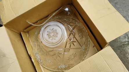 Glass Punchbowl
