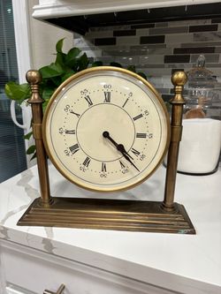 Brass Clock