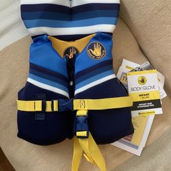 Body Glove Infant Evoprene PFD Life Jacket and Vest(<30lb)