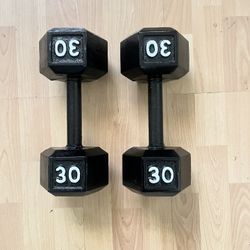 30 Lb Dumbbell Set