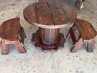 Patio table set