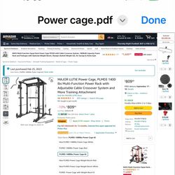 MAJOR LUTIE Power Cage