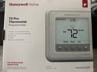 Honeywell T6 Pro Thermostat