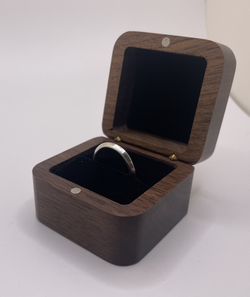 Silver Bespoke Knife Edge Ring 