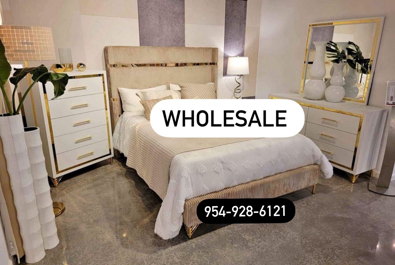 Brand New Bedroom Set- Shop Now Pay Later- FREE MATTRESS AND BOX SPRING INCLUDED.