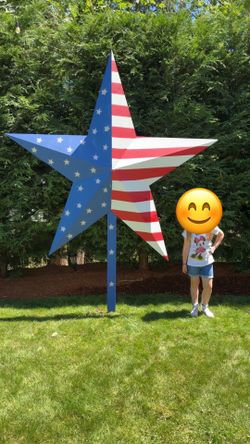 8ft star for Independence Day $100