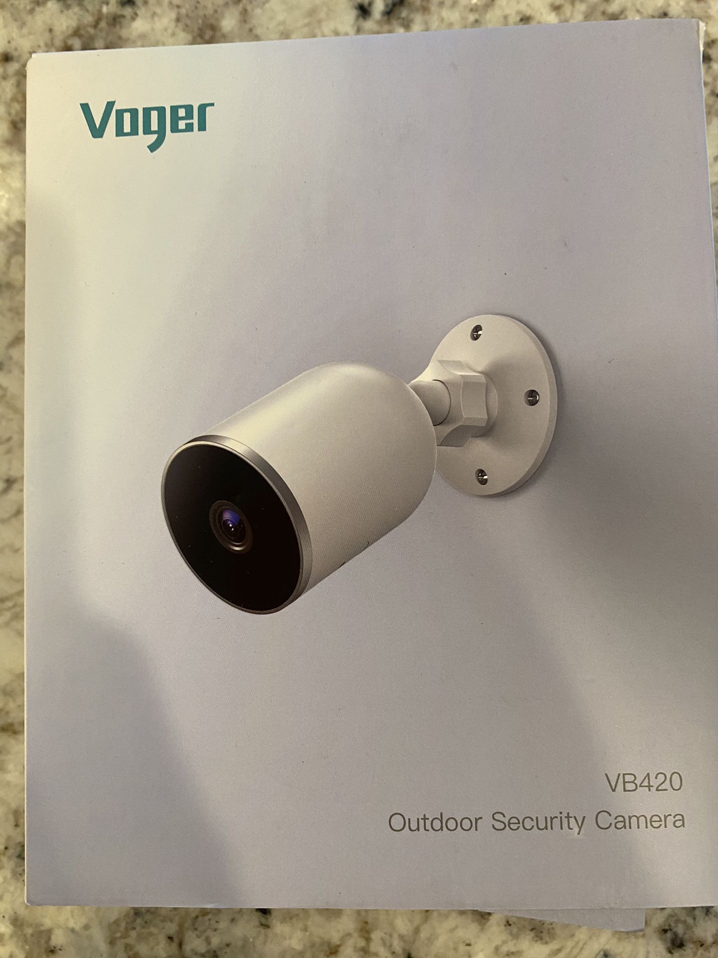 Outdoor security camera