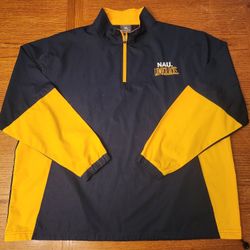 NORTHERN ARIZONA LUMBERJACKS WINDBREAKER JACKET,  SIZE XL