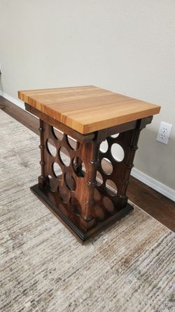 Vintage wine rack