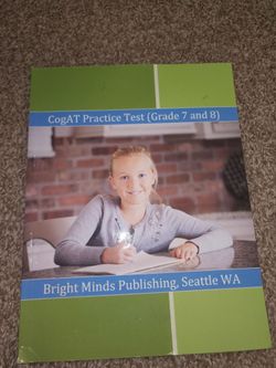 CoGAT Test Prep- Grade 7 and 8