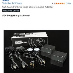 SVS SoundPath Tri-Band Wireless Audio Adapter