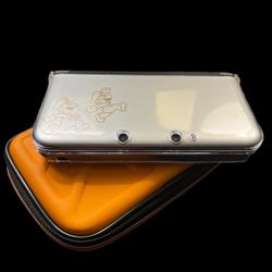 Nintendo - 3DS XL with Mario & Luigi: Dream Team - Silver