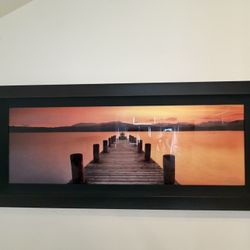Framed modern picture 