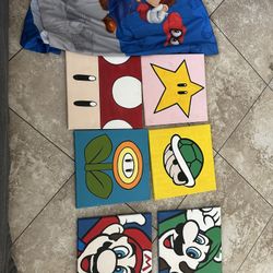 Super Mario bros Room Decor