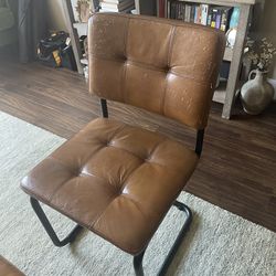 FREE Pottery Barn Leather Desk Chair 