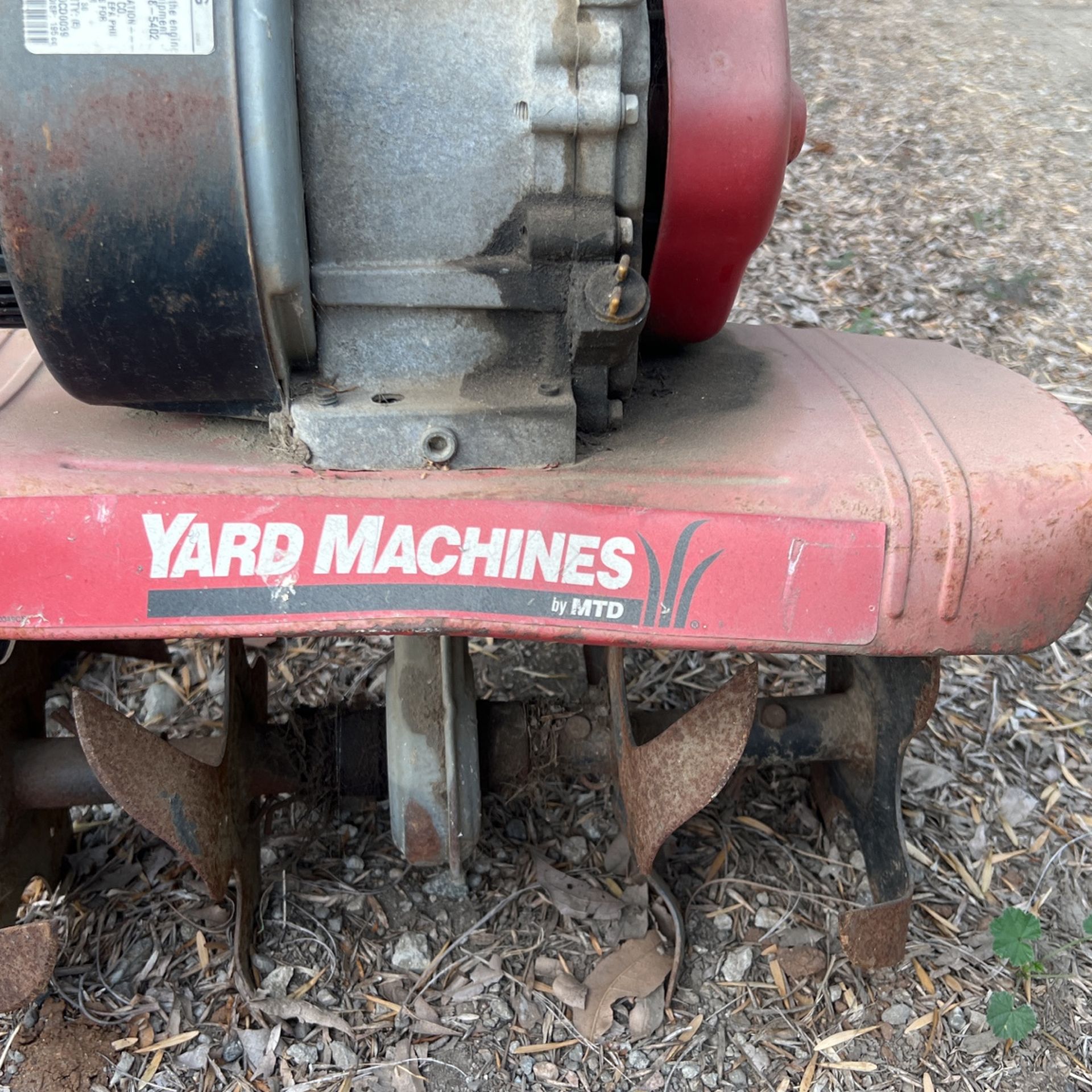 Yard Machines By MTD 21A 333A129, ‘Garden Tiller’ rototiller selling As